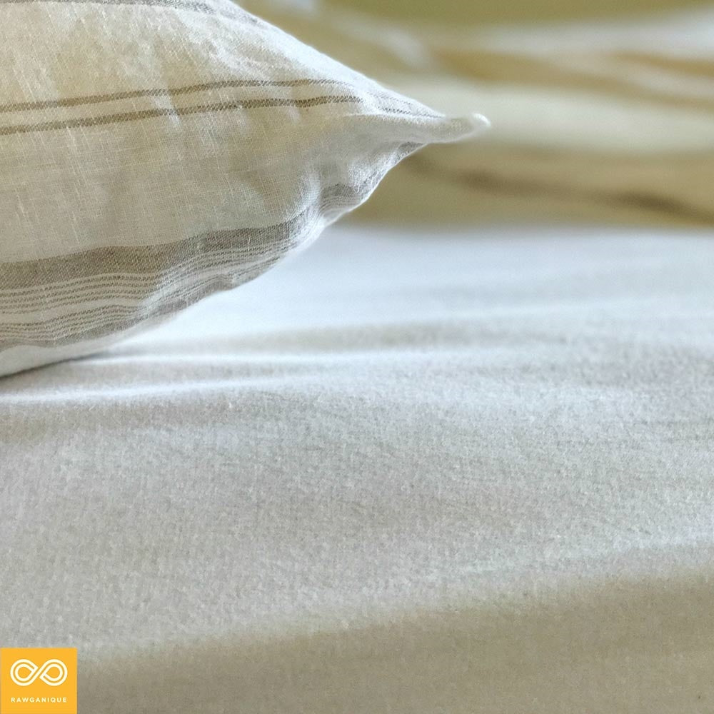 Bespoke Organic French Linen Pillowcase