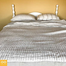 Load image into Gallery viewer, Bespoke Belvedere Limited-Edition Organic French Linen Blanket Bedspread Bedcover