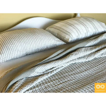 Load image into Gallery viewer, Bespoke Belvedere Limited-Edition Organic French Linen Blanket Bedspread Bedcover