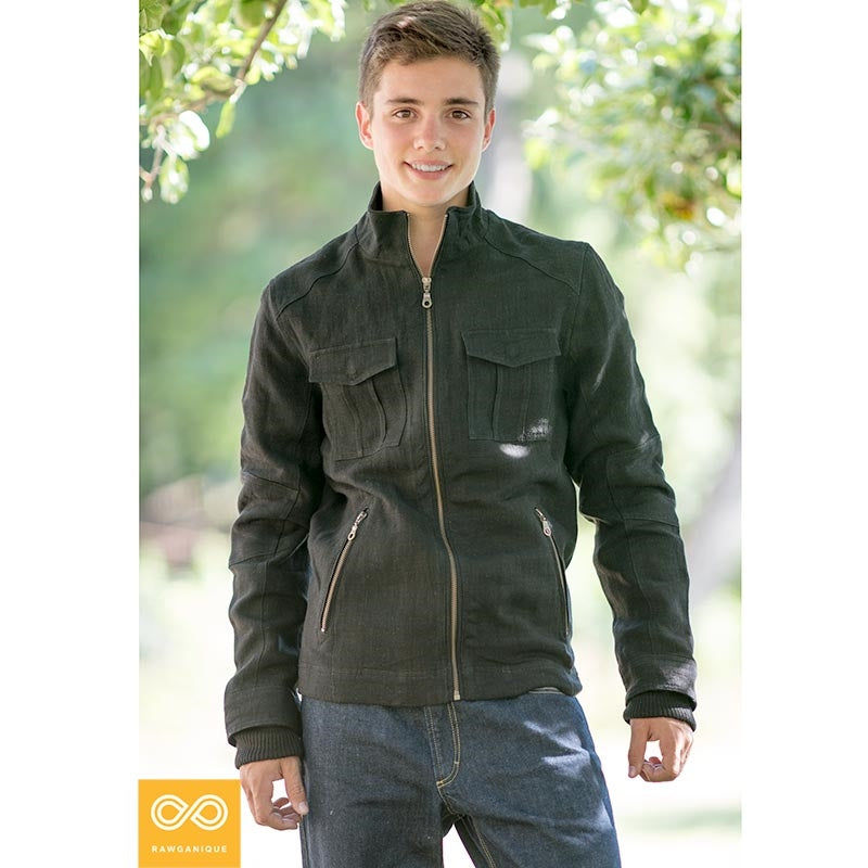 hemp racing jacket