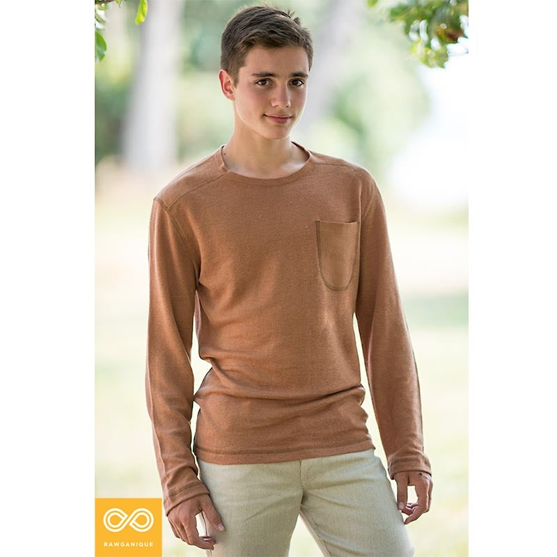 long sleeve hemp tee