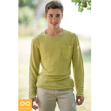 Load image into Gallery viewer, hemp t-shirt long sleeve