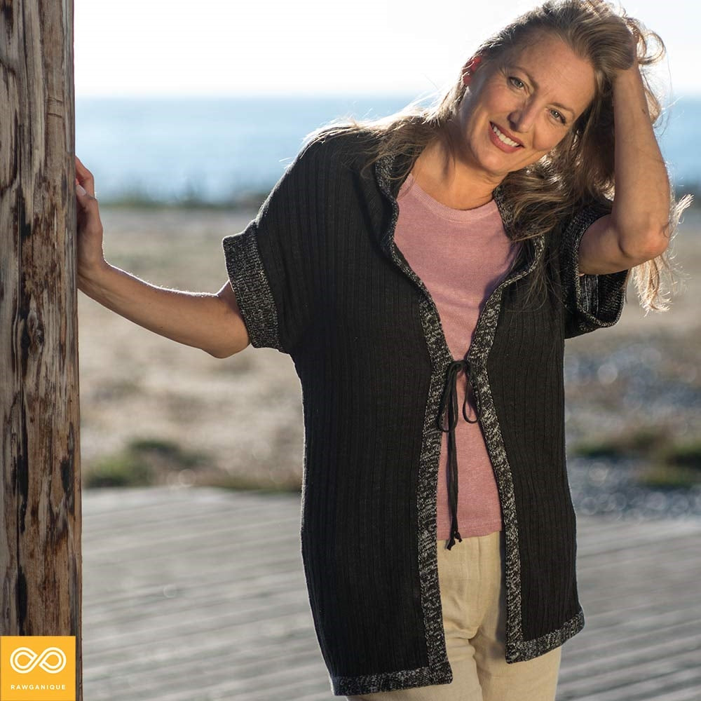 hemp cardigan for women