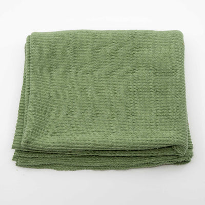 Organic Hemp Ribbed Knit Fabric By The Yard (Sweater Weight) (WOODLAND)