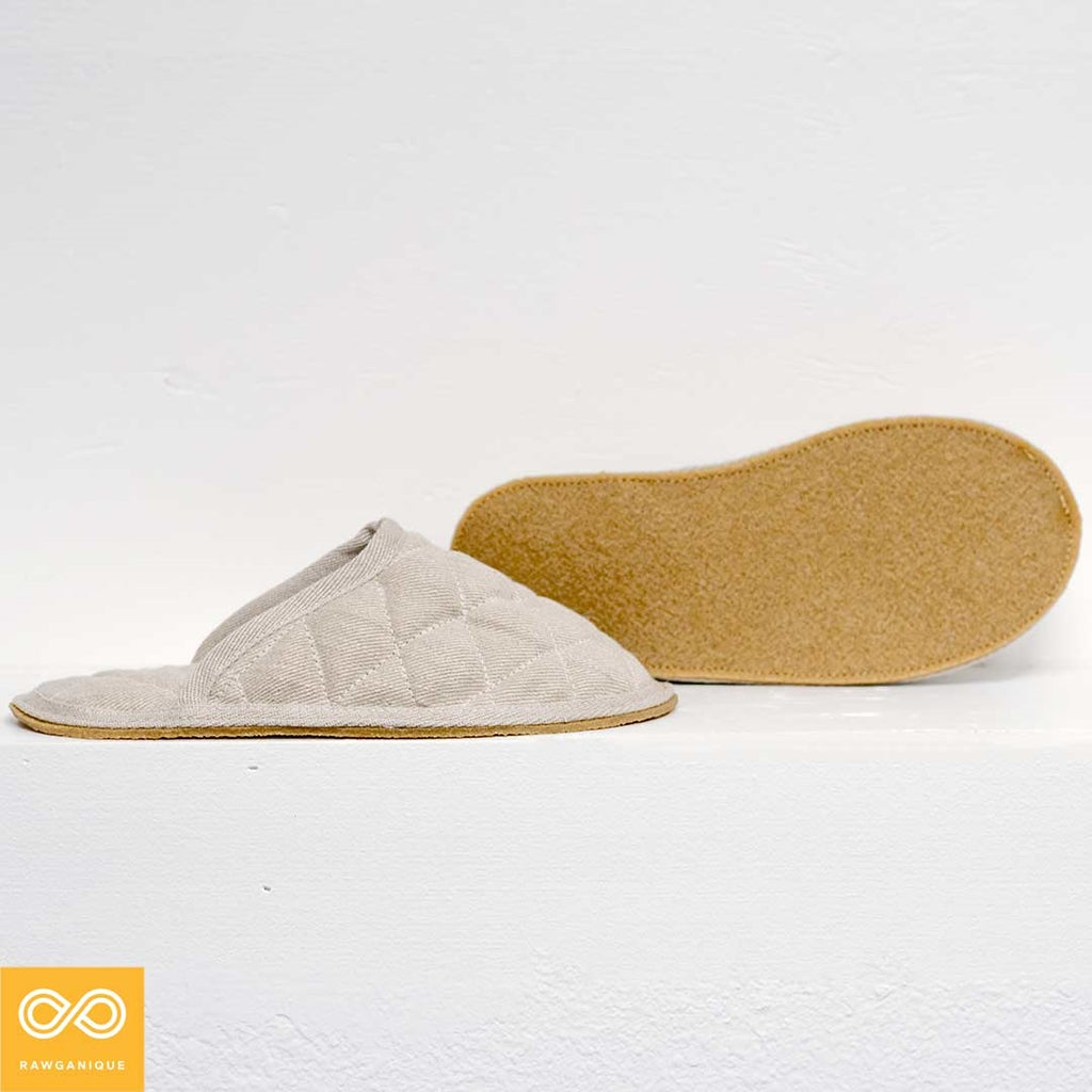 organic hemp slippers