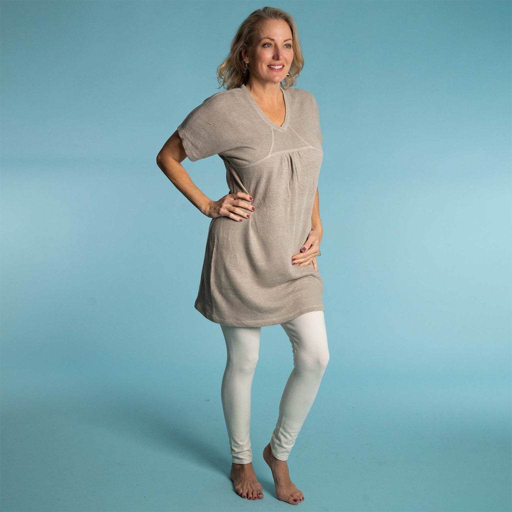 linen lounge dress