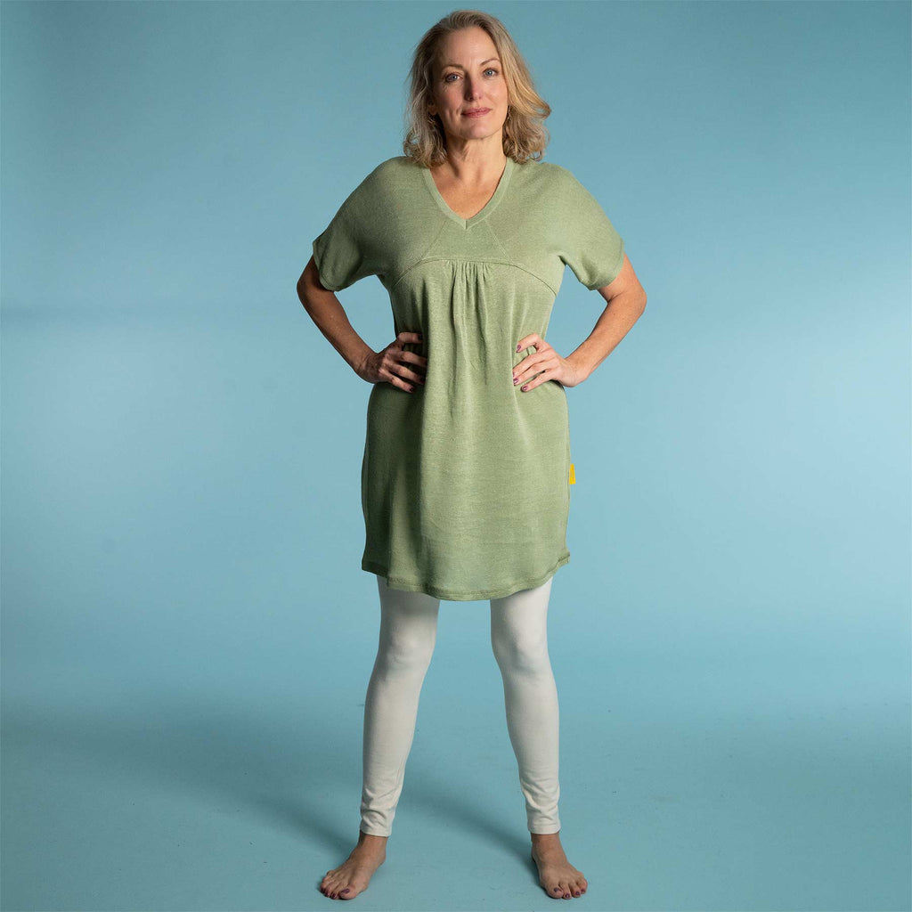 organic linen dress