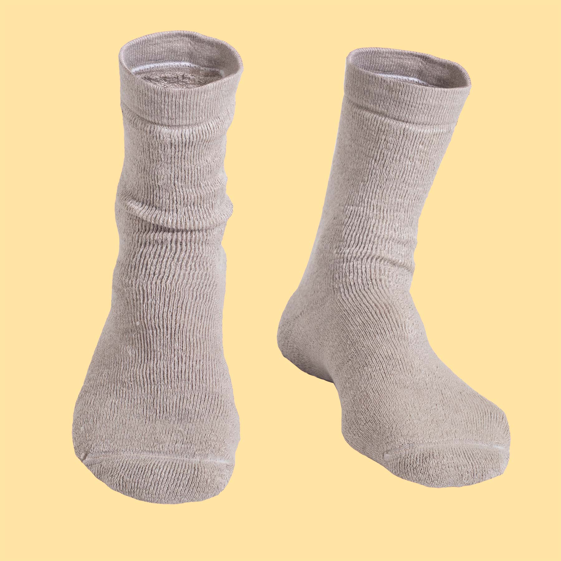 Organic Linen Terry Socks by Rawganique