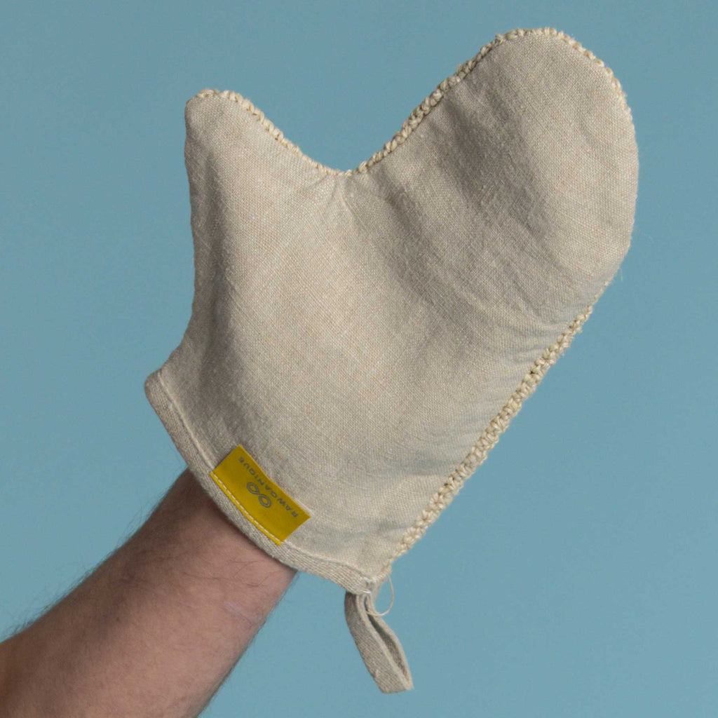 100$ hemp scrub glove