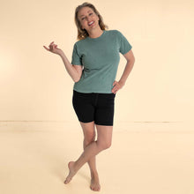 Load image into Gallery viewer, organic cotton fitness shorts