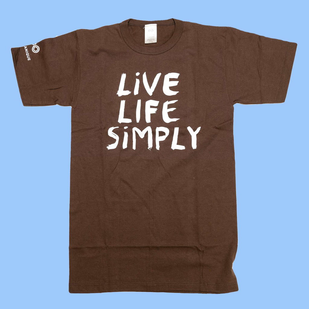 printed in usa organic cotton t-shirt