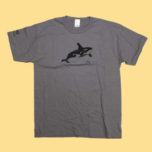 Load image into Gallery viewer, organic orca t-shirt