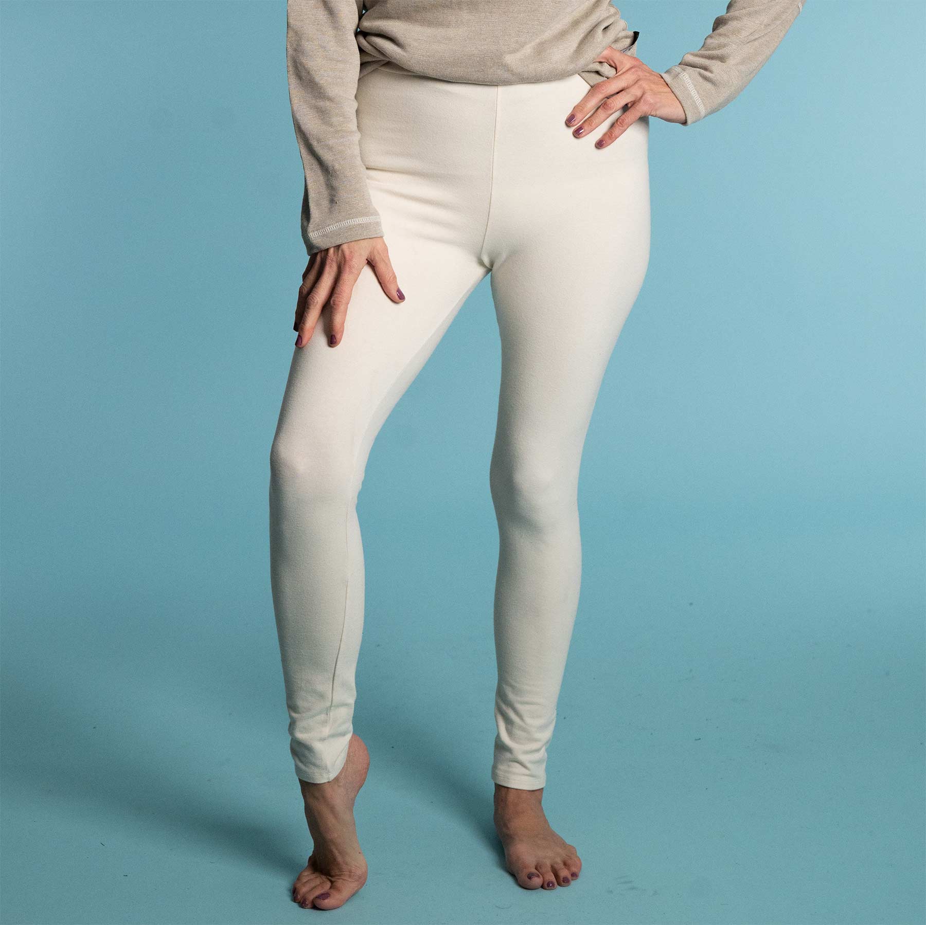 BLUENIQUE Organic Cotton Legging Pants (Made in USA)
