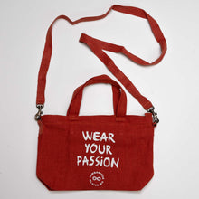 Load image into Gallery viewer, hemp shoulder tote bag