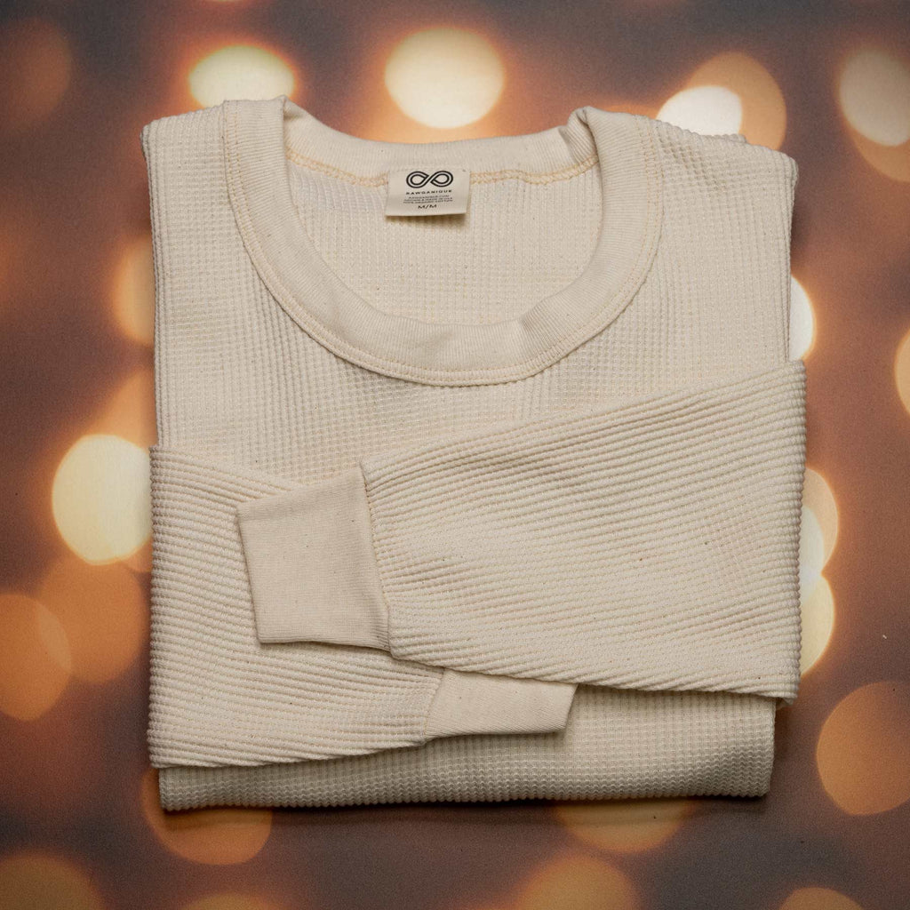 organic cotton thermal t-shirt