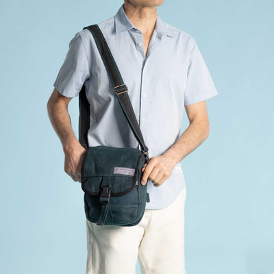 hemp shoulder bag