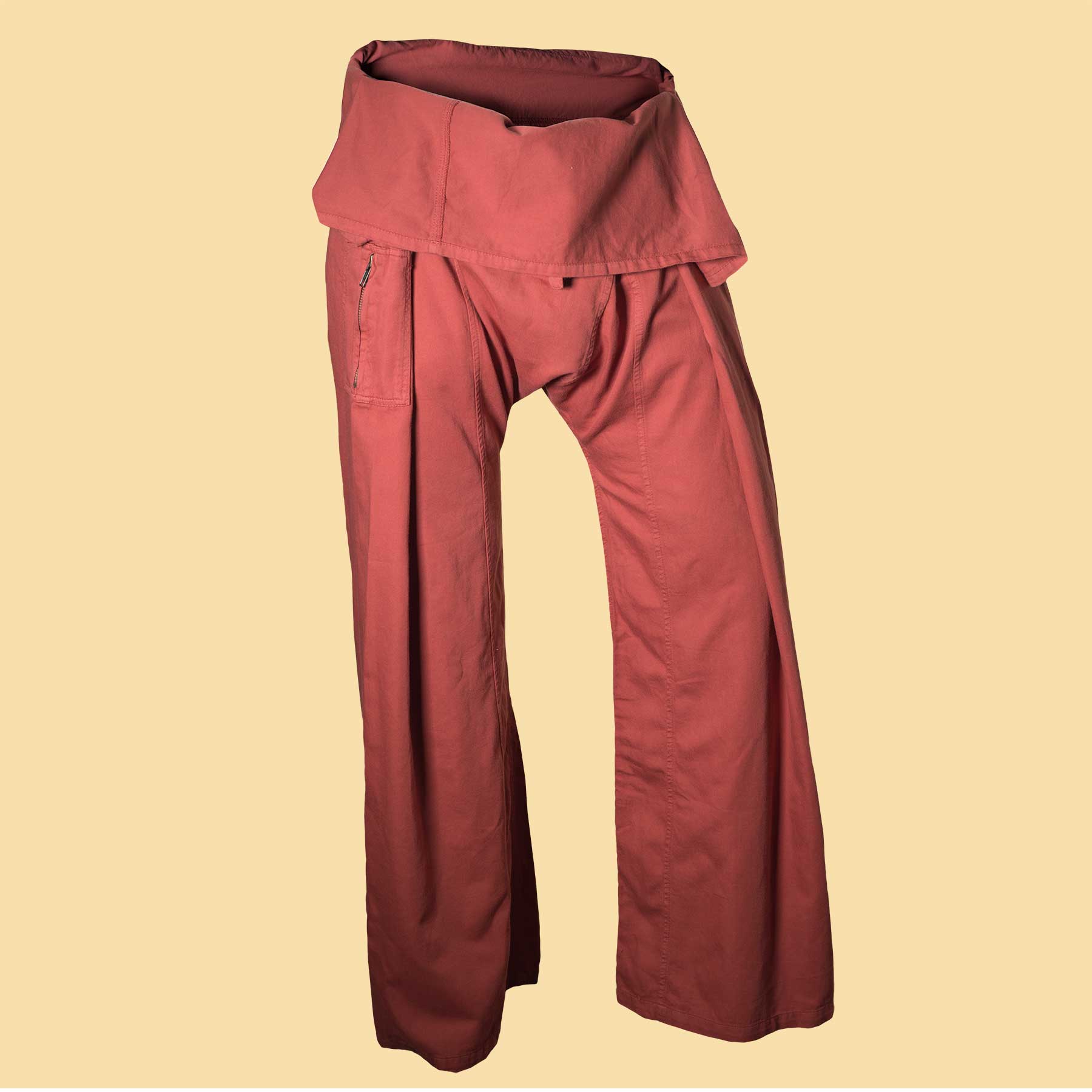 CandyHusky Mens Lightweight Cotton Thai Fisherman Pants