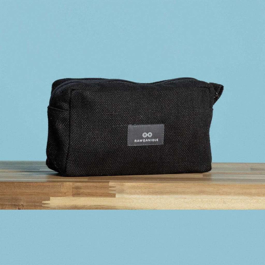 hemp toiletries bag