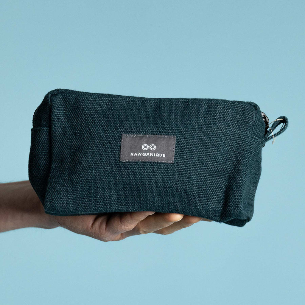 hemp toiletries bag