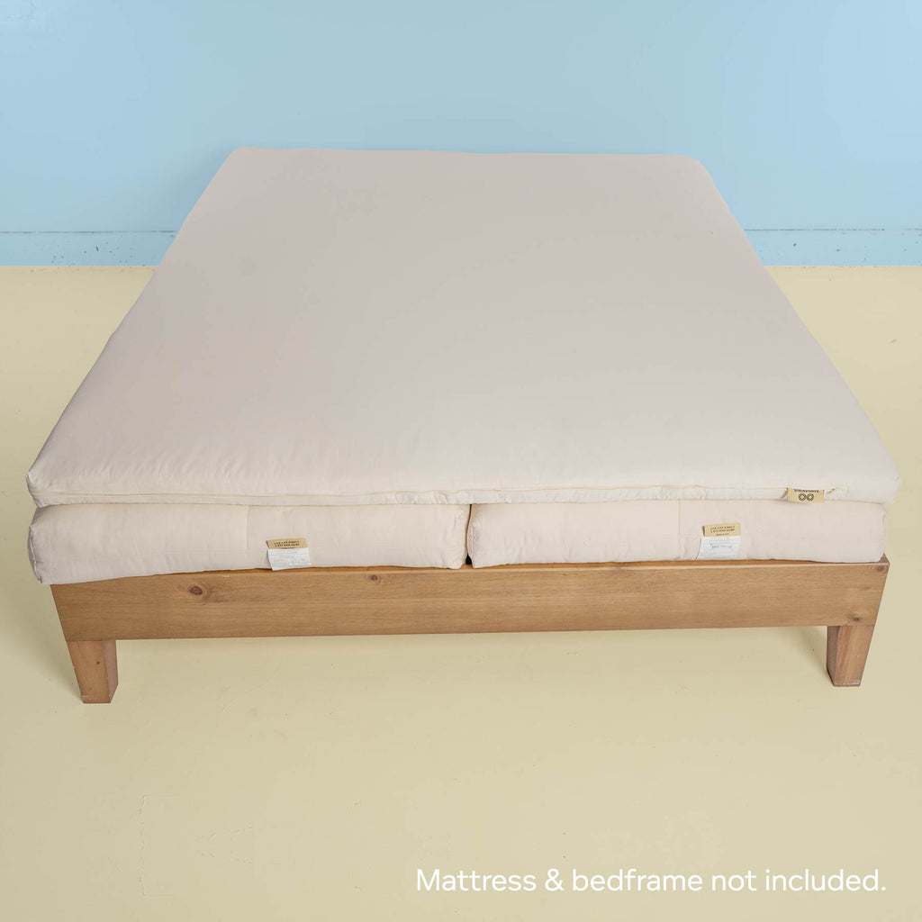 natural rubber mattress topper