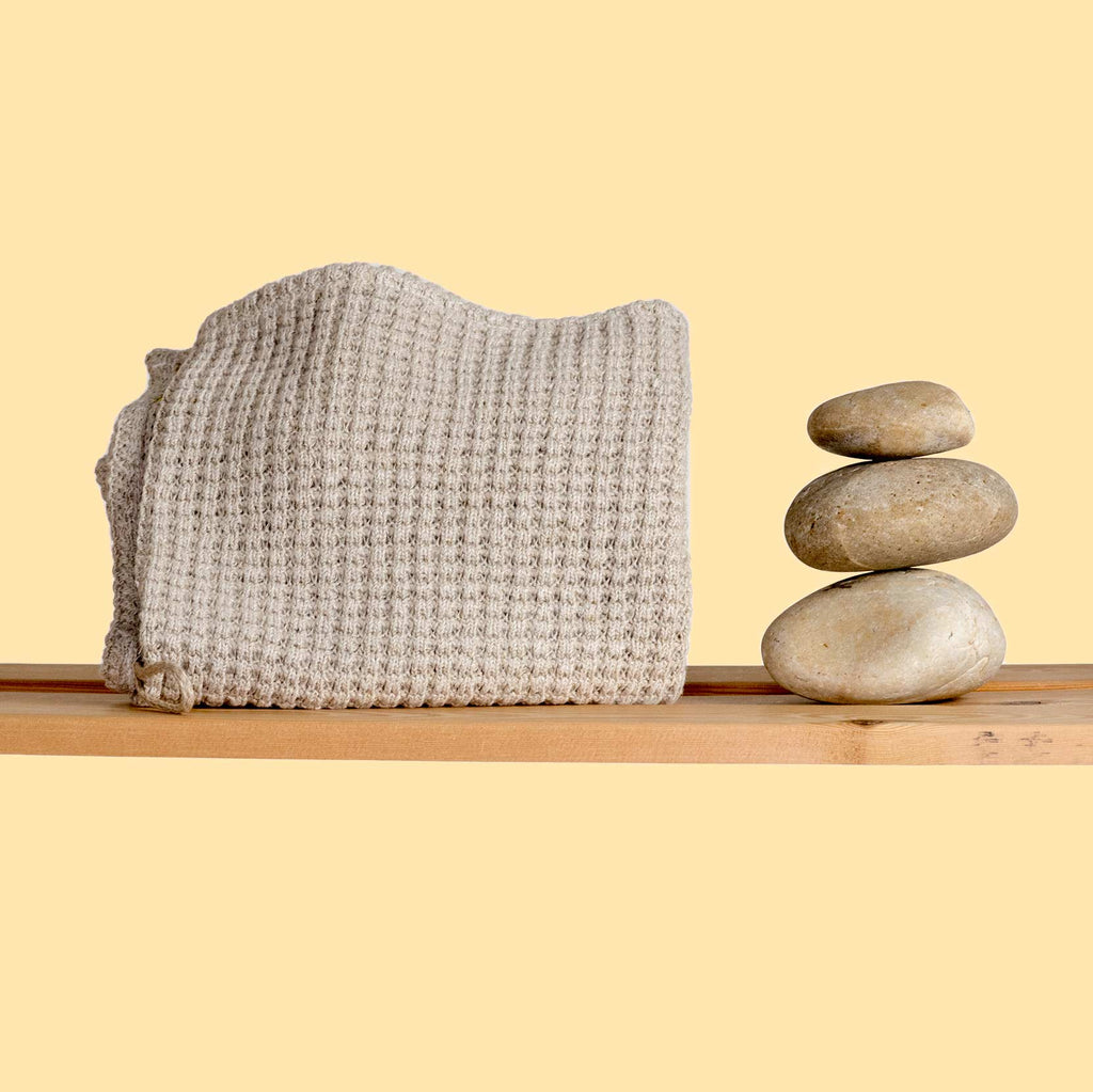 hemp knit towel