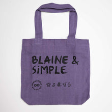 Load image into Gallery viewer, TURIN 100% Organic Hemp Bag (&#39;Blaine &amp; Simple&#39;)