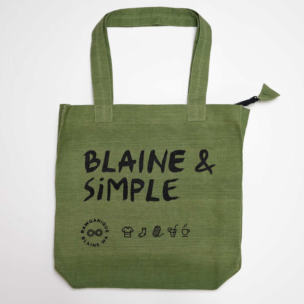 TURIN 100% Organic Hemp Bag ('Blaine & Simple')