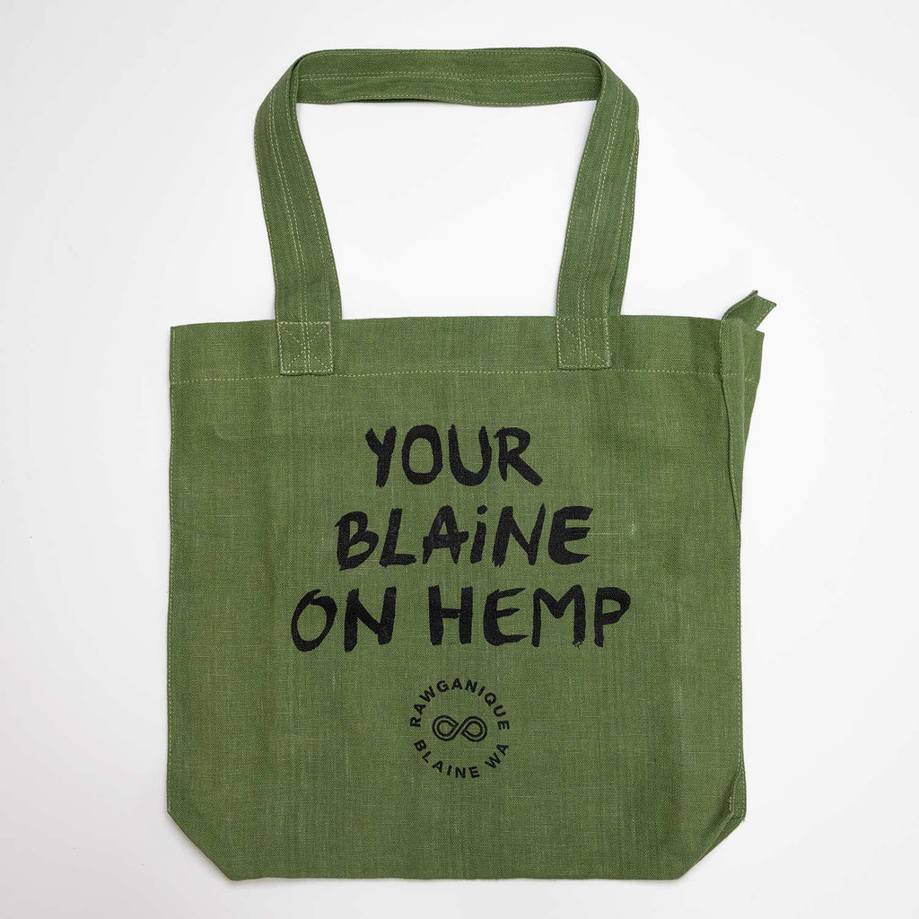 TURIN 100% Organic Hemp Bag (Your Blaine on Hemp)