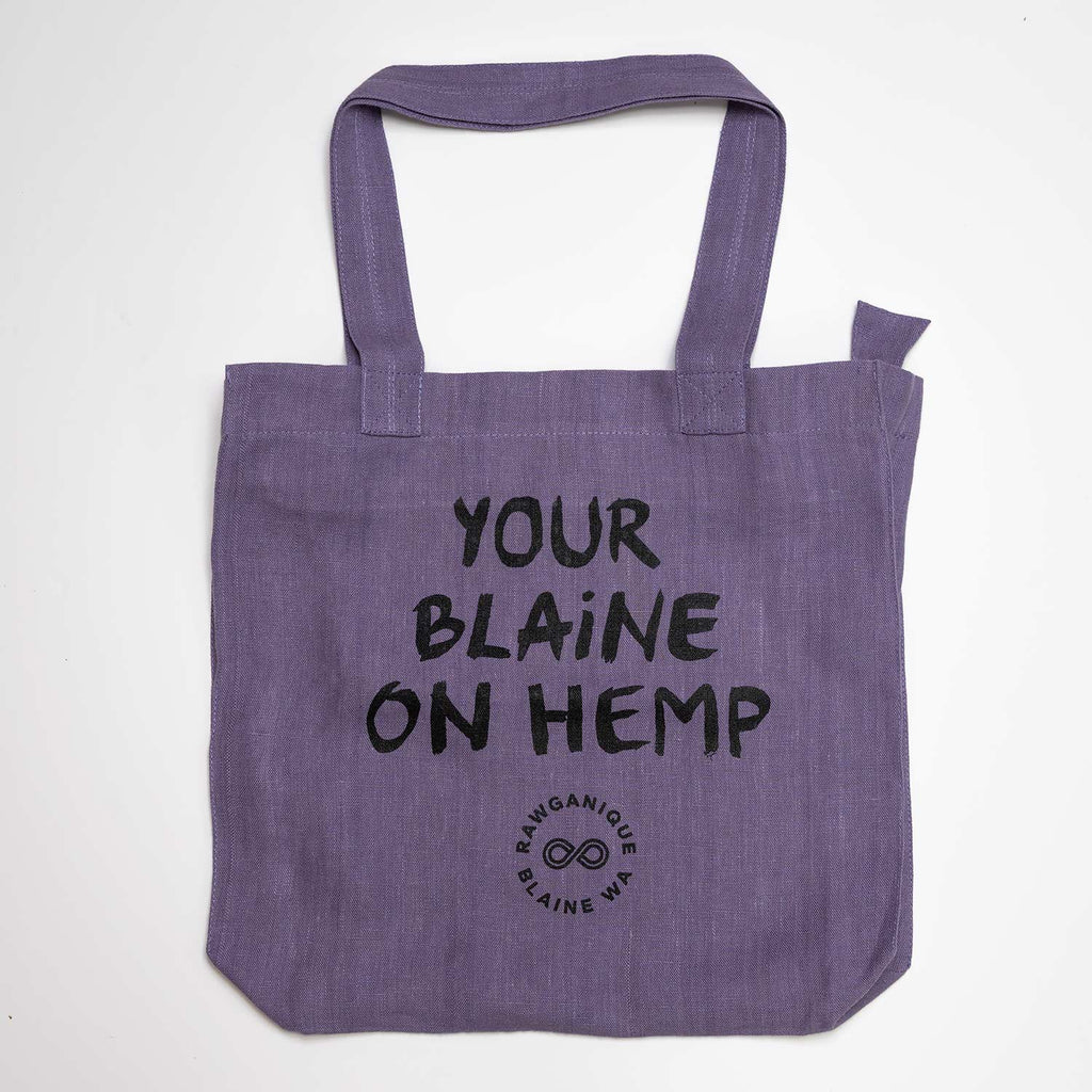 TURIN 100% Organic Hemp Bag (Your Blaine on Hemp)