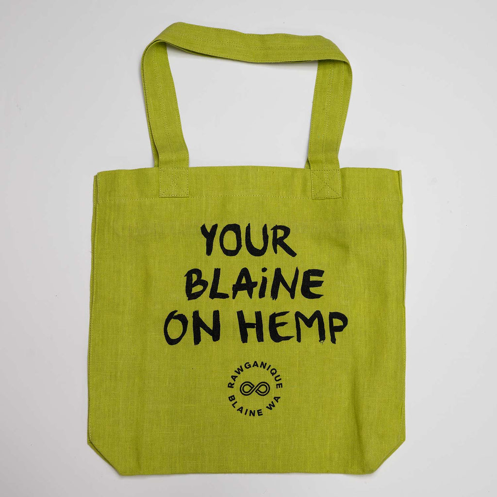 TURIN 100% Organic Hemp Bag (Your Blaine on Hemp)