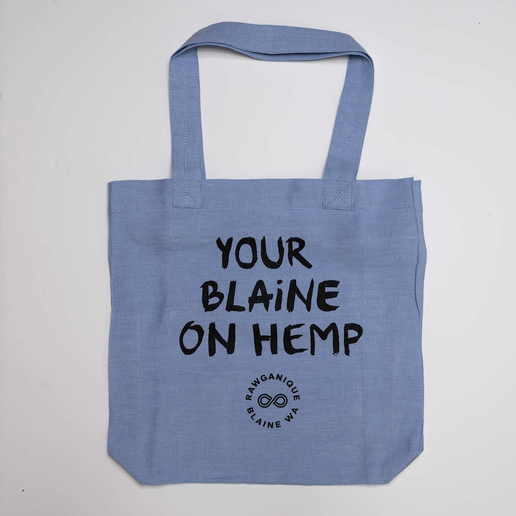 TURIN 100% Organic Hemp Bag (Your Blaine on Hemp)