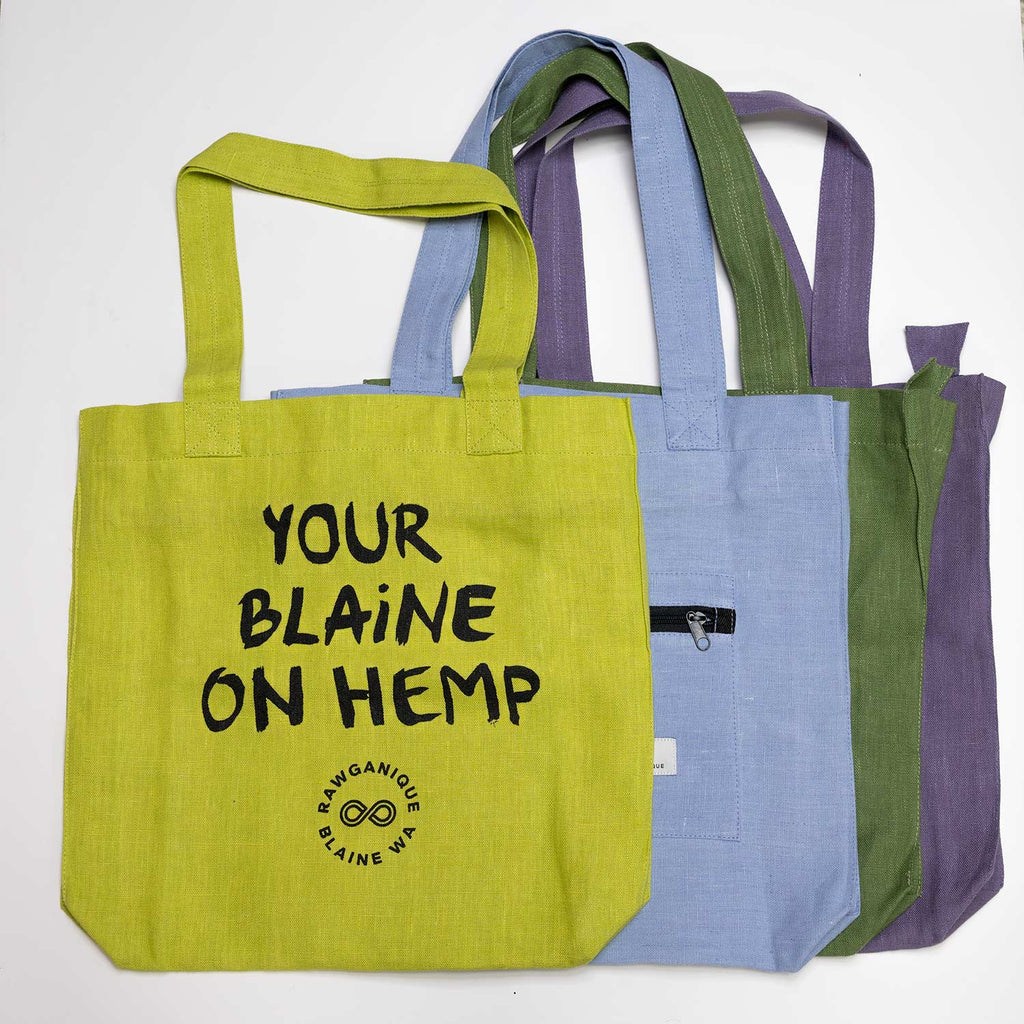 TURIN 100% Organic Hemp Bag (Your Blaine on Hemp)