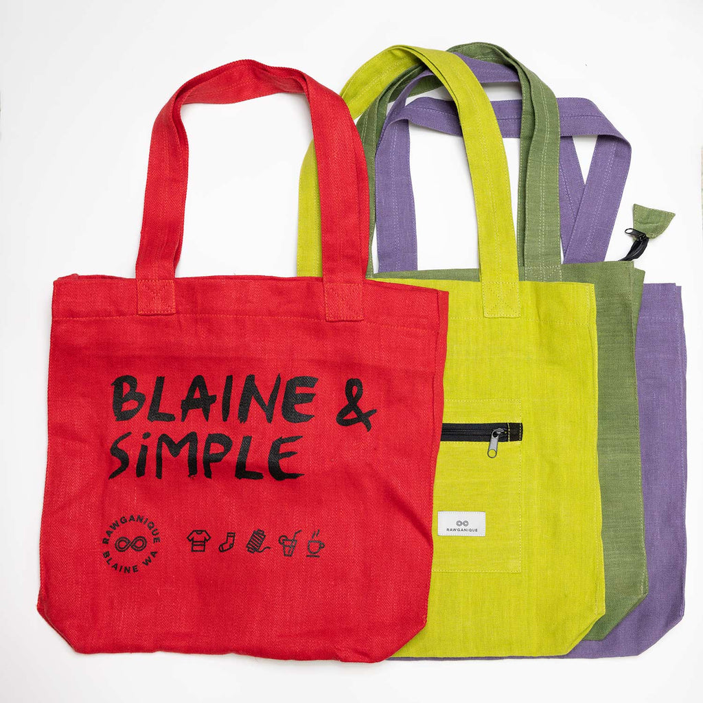 TURIN 100% Organic Hemp Bag ('Blaine & Simple')