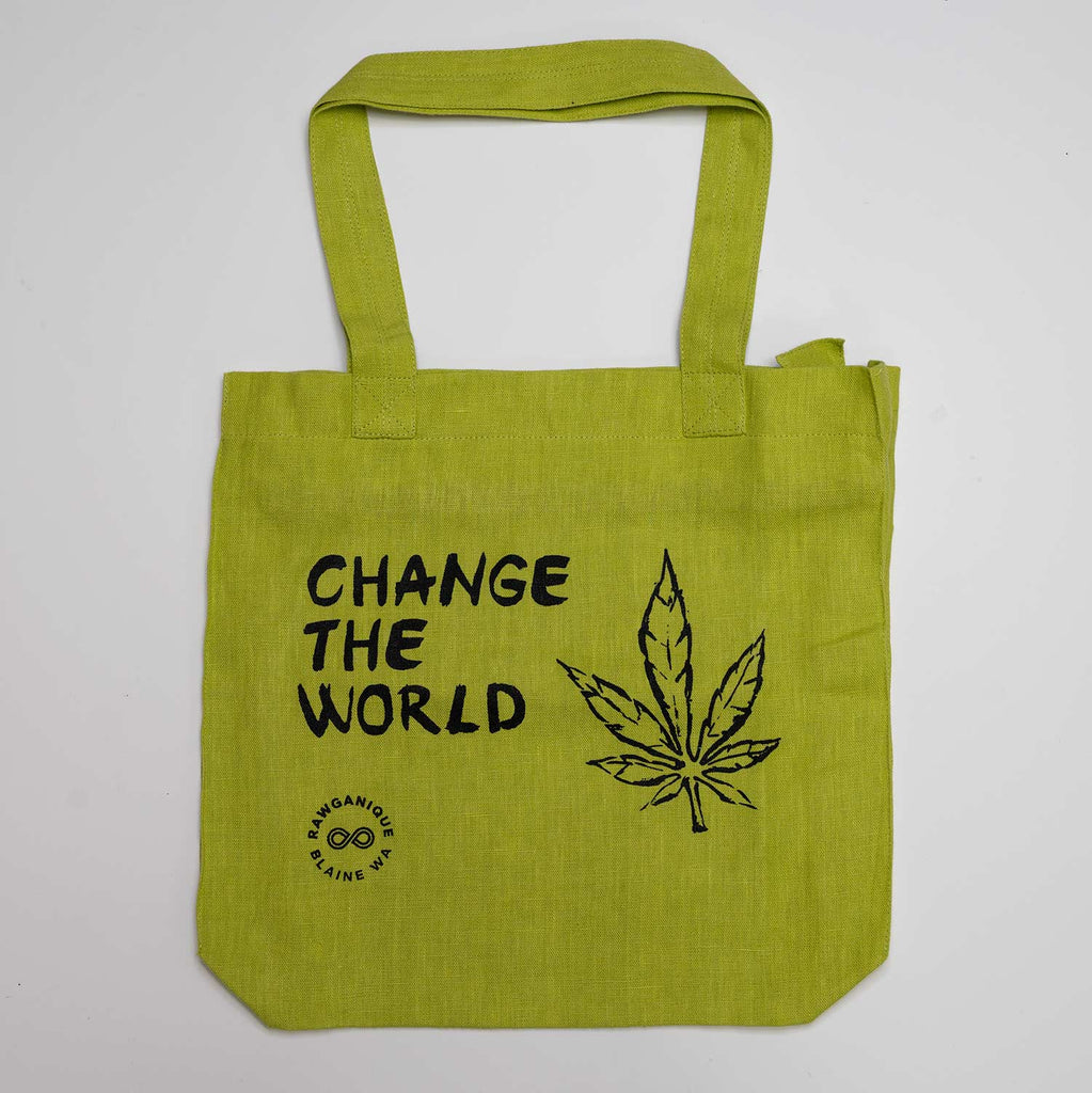 TURIN 100% Organic Hemp Bag (Change the World)