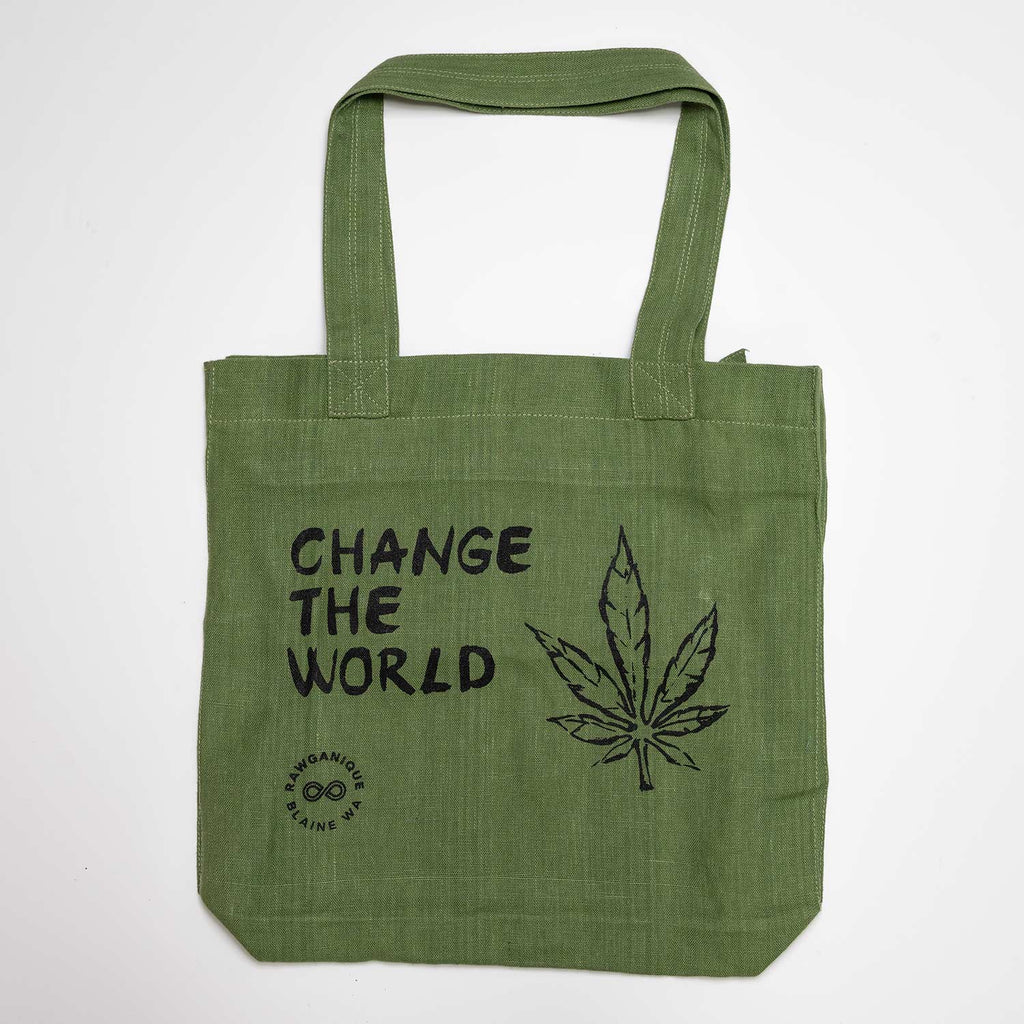 TURIN 100% Organic Hemp Bag (Change the World)