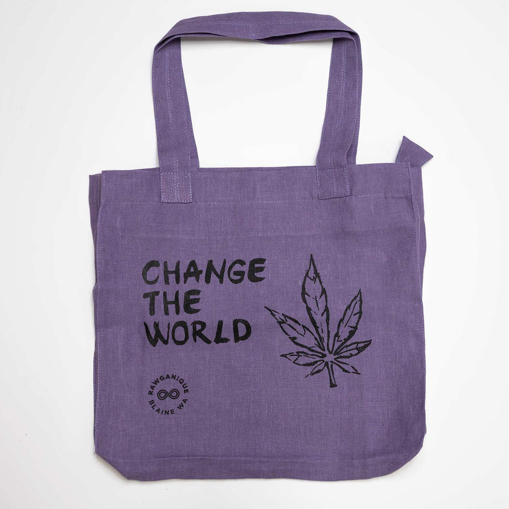 TURIN 100% Organic Hemp Bag (Change the World)