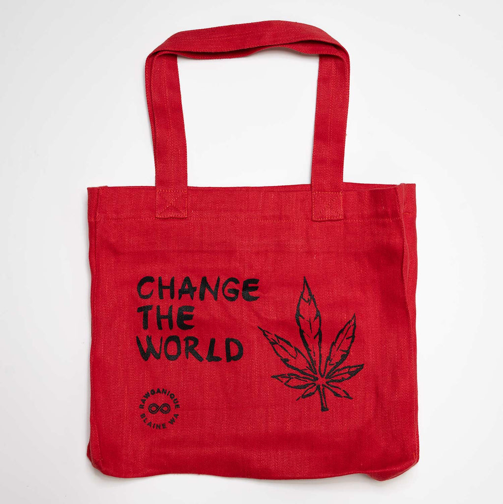 TURIN 100% Organic Hemp Bag (Change the World)