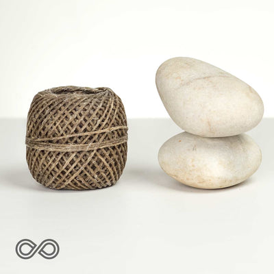 Organic Hemp Wick (Extra Thick) (13-Strand Beeswaxed Hemp Twine) (200')