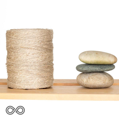 Unwaxed 10-Strand Hemp Twine (1 kg) (Biodegradable)
