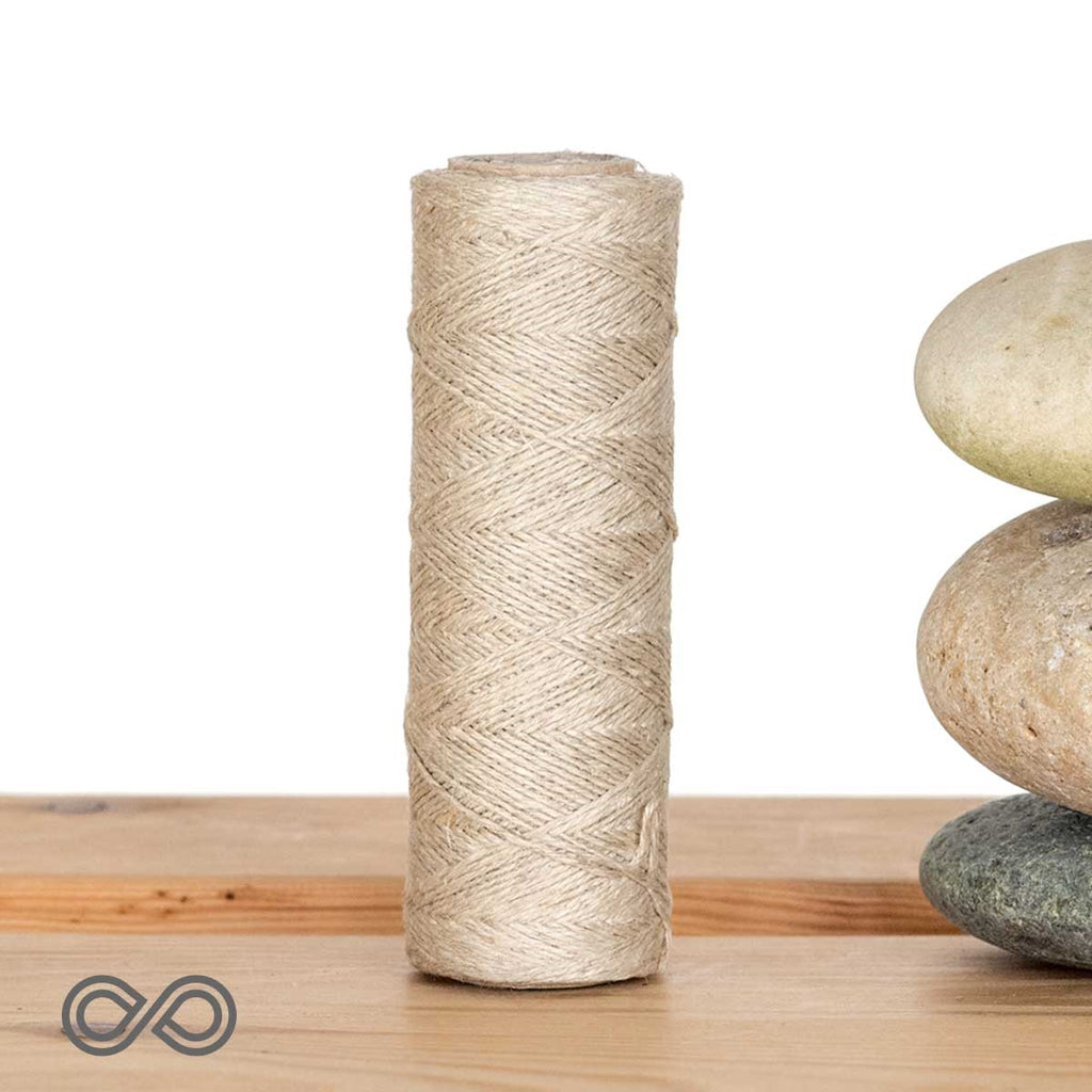 3-Strand Unwaxed Hemp Twine (300')