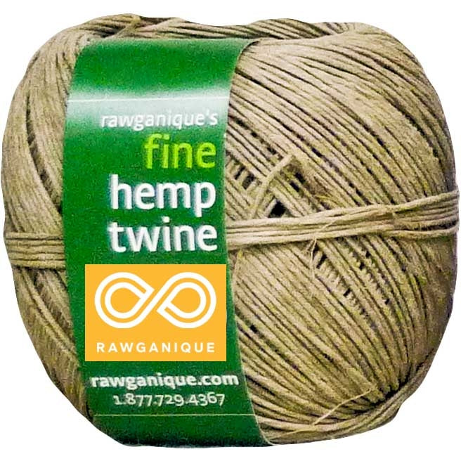 20# Waxed 7-Strand Hemp Twine (Polished)