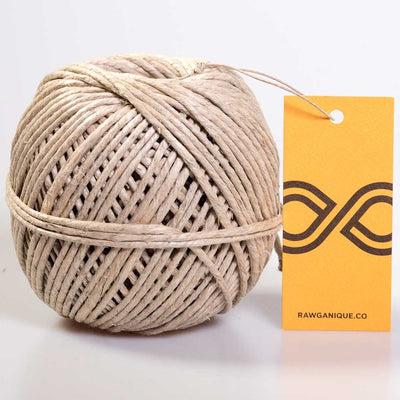170# Organic Hemp Twine (Vegan Waxed) (200 Feet) (Biodegradable) (TW9/200)