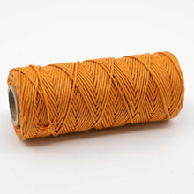 Load image into Gallery viewer, orange hemp twine