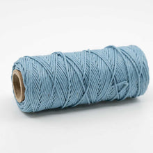 Load image into Gallery viewer, blue hemp twine