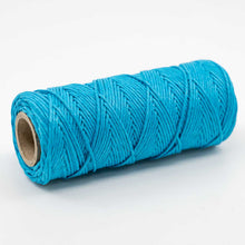 Load image into Gallery viewer, blue hemp twine