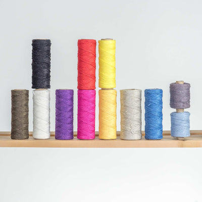 6-Strand Unwaxed 100% Organic Hemp Twine (Dyed) (Biodegradable)