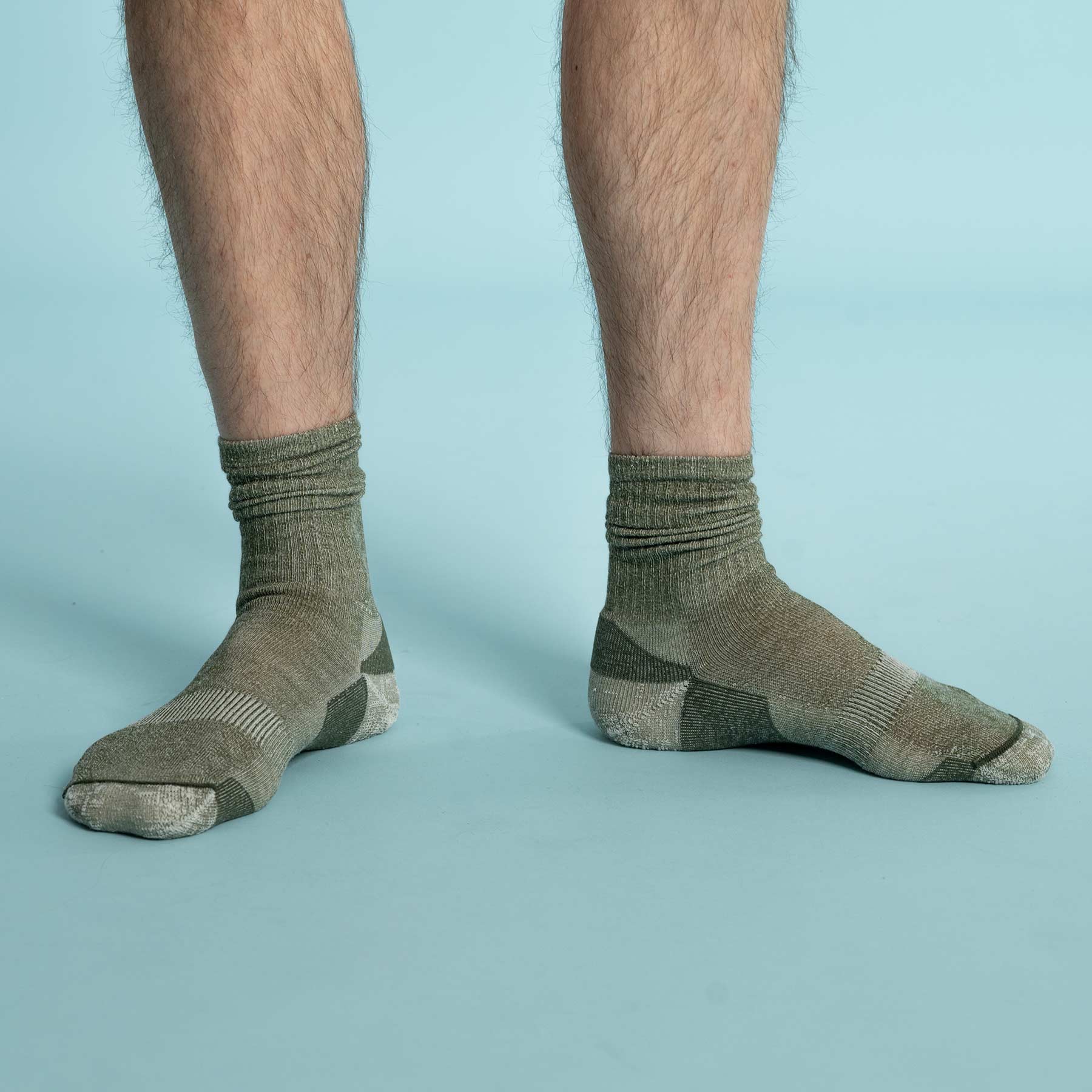 EQUINOX Mountain Hiker Warm & Thick Organic Wool Socks (1 Pair