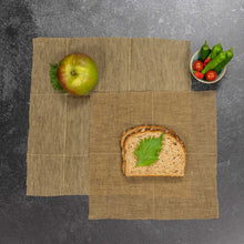 Load image into Gallery viewer, 100% beeswaxed hemp food wrap