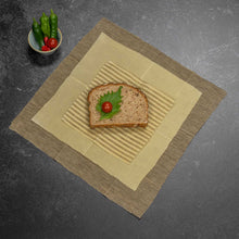 Load image into Gallery viewer, waxed hemp fabric for food wrap