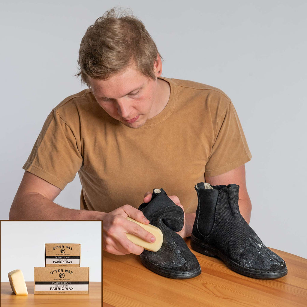 natural wax for waterproofing shoes